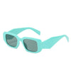Óculos de Sol Feminino Retangular Hype - Verde