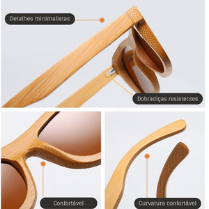 Óculos de Sol Exclusive Bamboo