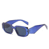 Óculos de Sol Retangular Hype - Azul