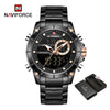 Relógio Masculino Luxo Executivo - Prato black